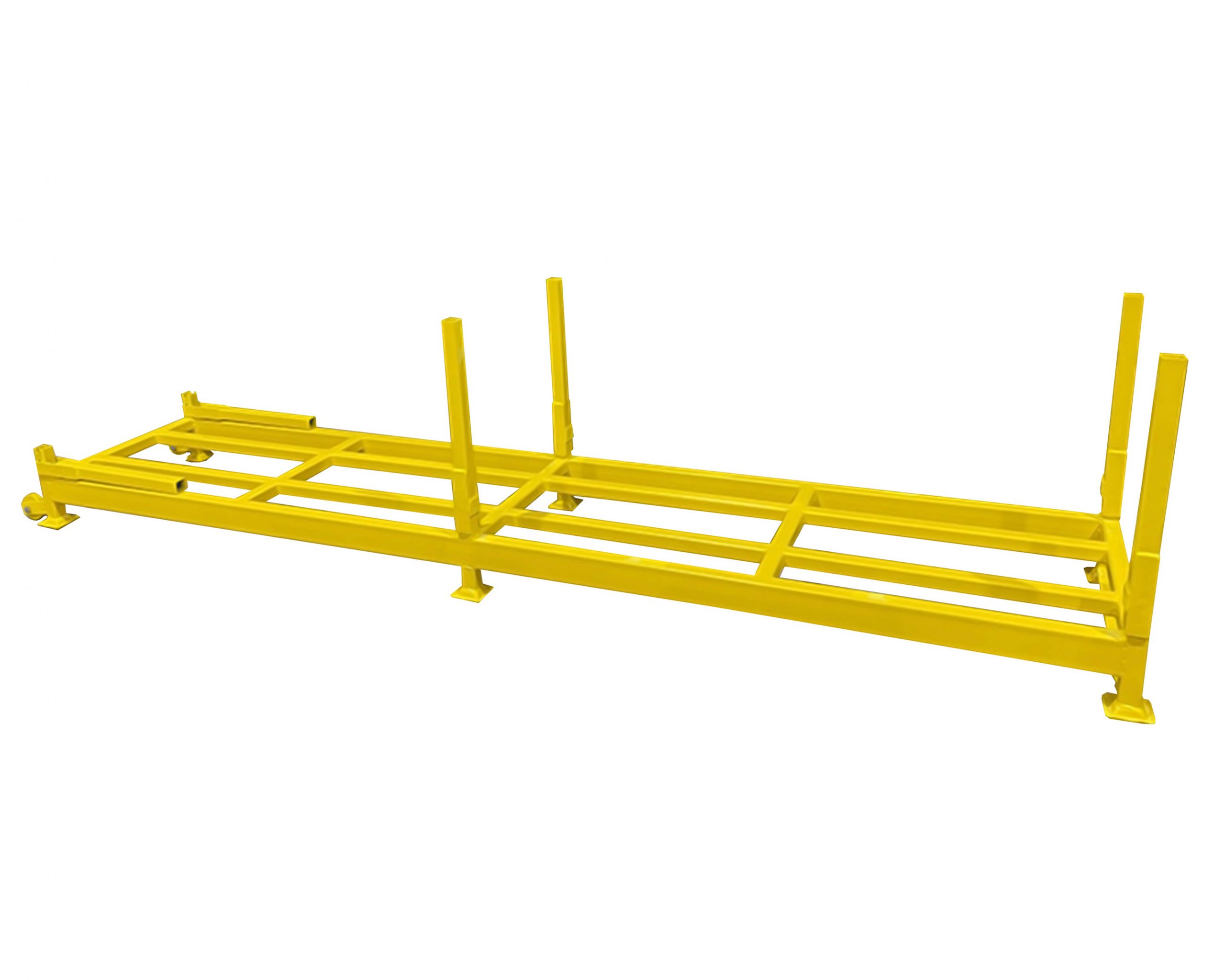 Rack d’entreposage empilable en acier sur mesure - JPM Métal